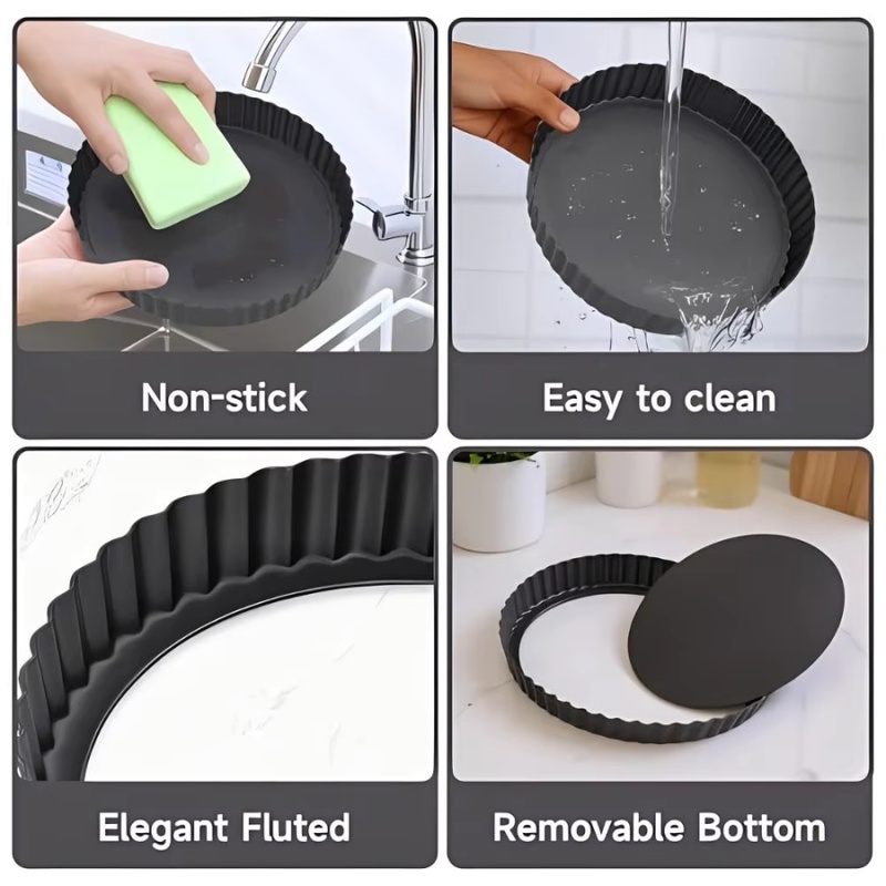 1 unidad Molde para tartas y q - Kitchen Baking Tray reseña y precio